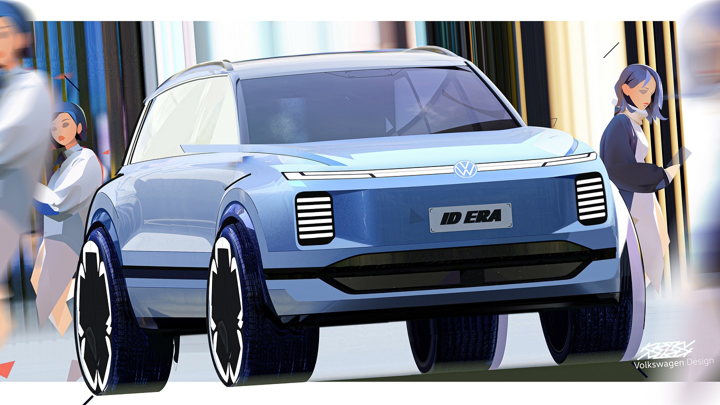 Volkswagen ID. ERA Concept, 2025 – Design Sketch