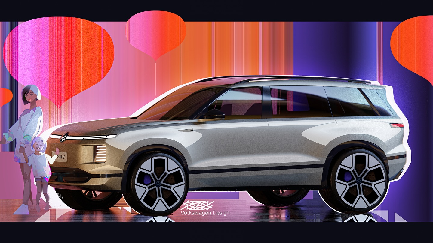 Volkswagen ID. ERA Concept, 2025 – Design Sketch