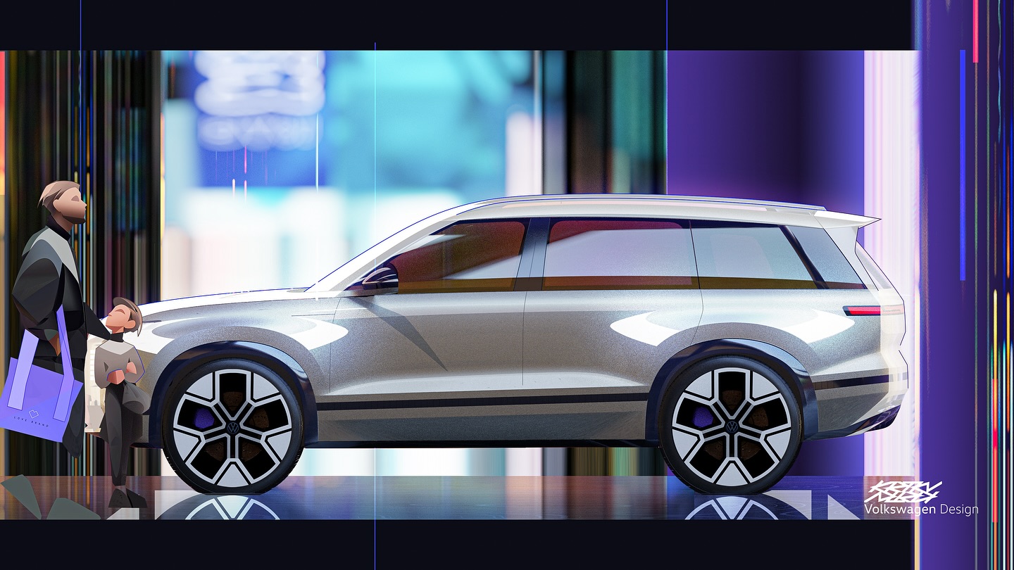 Volkswagen ID. ERA Concept, 2025 – Design Sketch