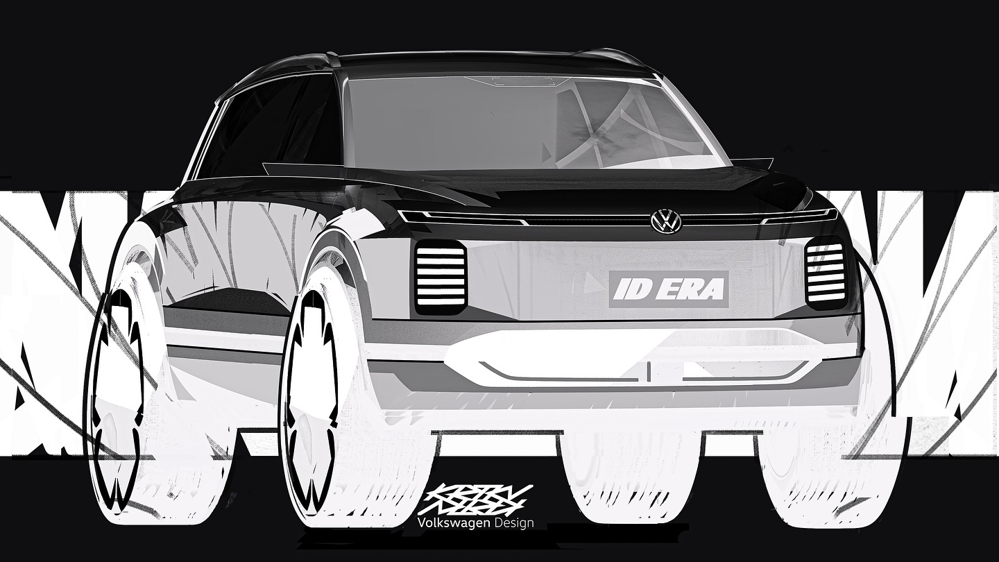 Volkswagen ID. ERA Concept, 2025 – Design Sketch