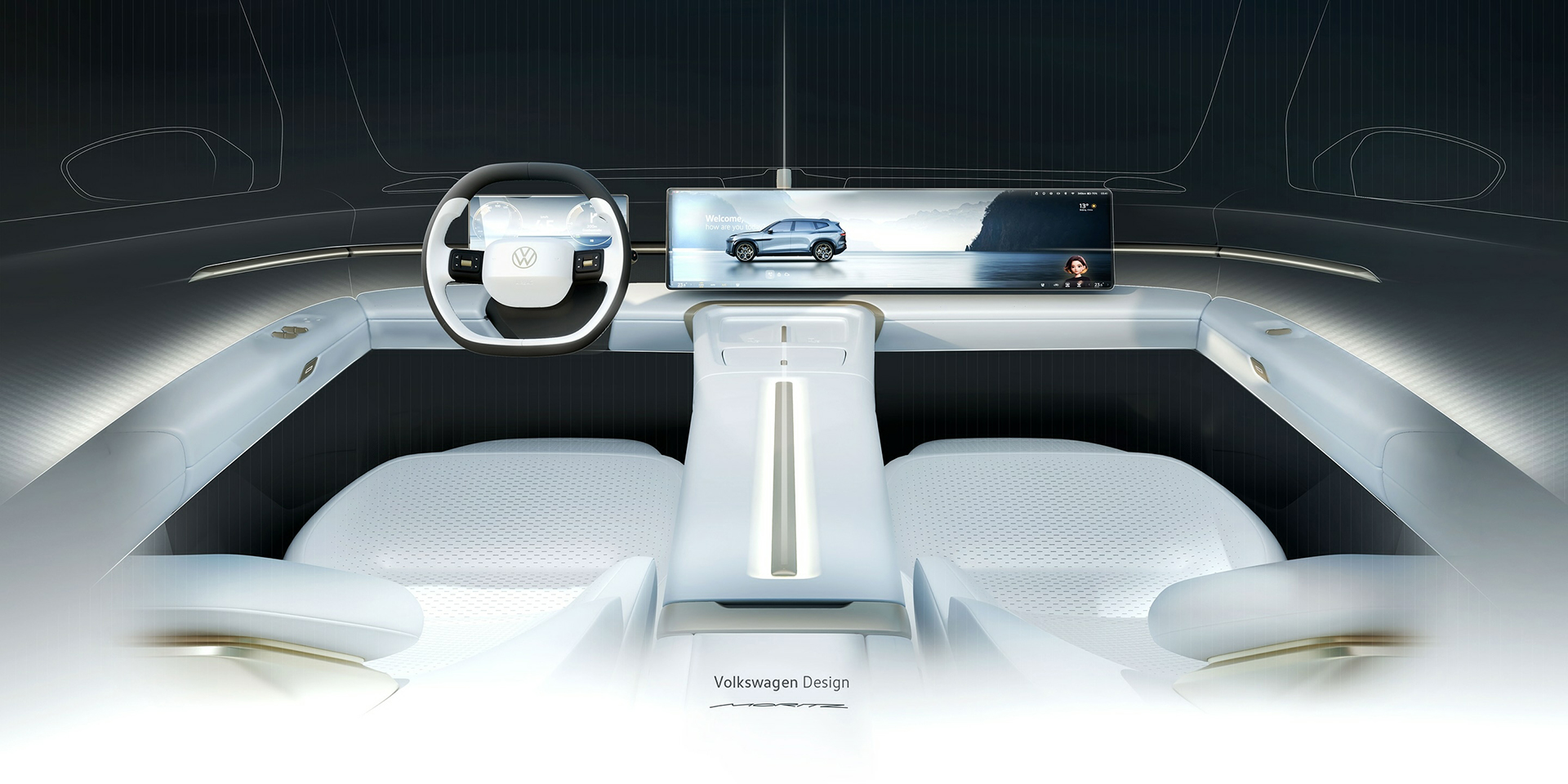 Volkswagen ID. EVO Concept, 2025 – Interior