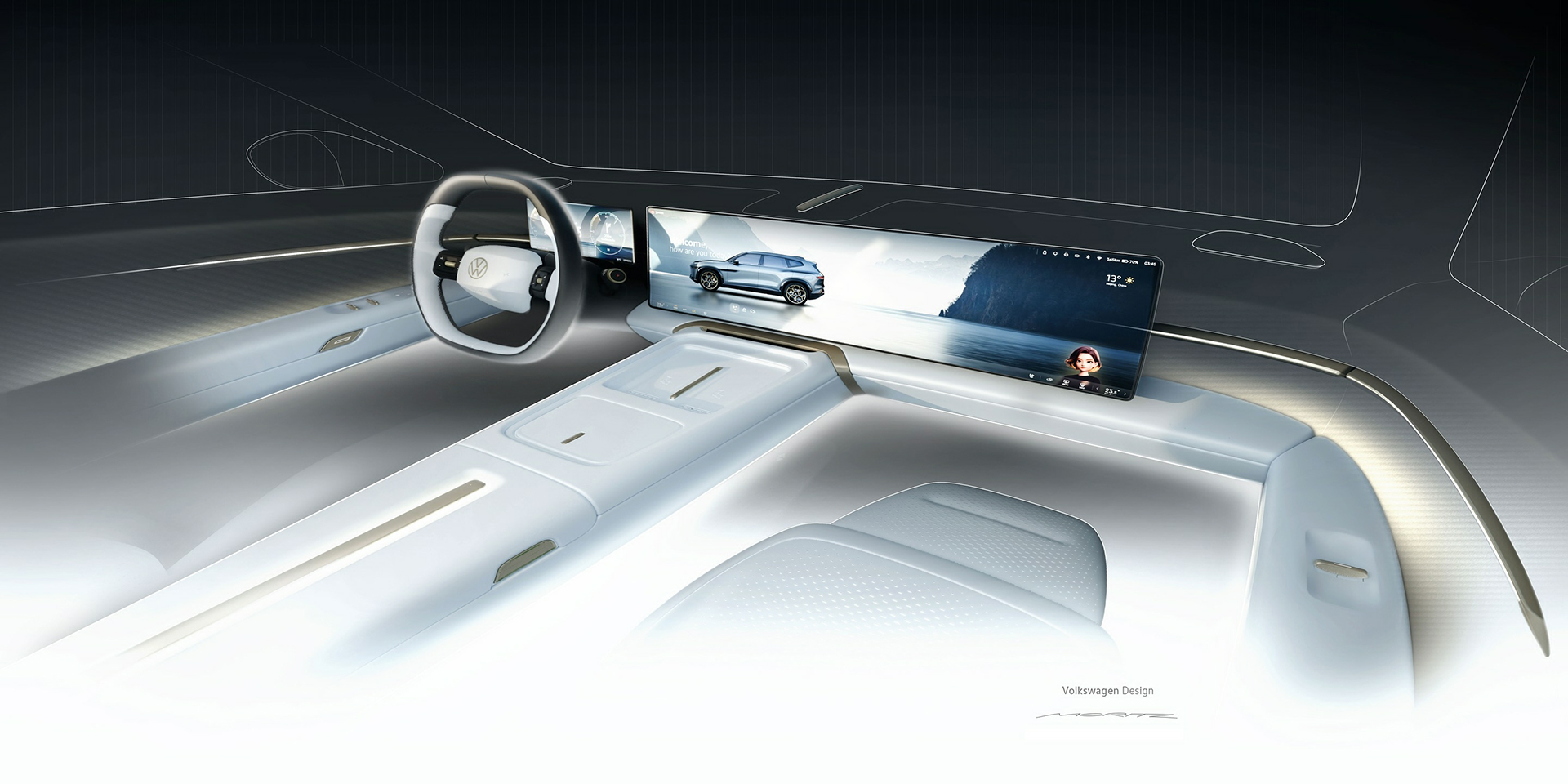 Volkswagen ID. EVO Concept, 2025 – Interior