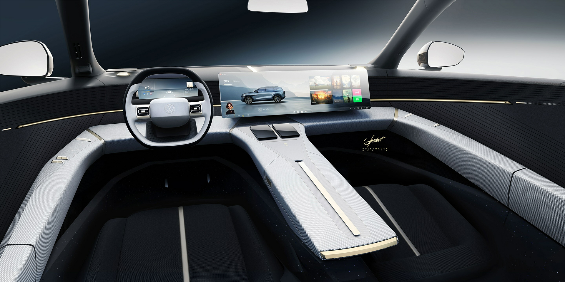 Volkswagen ID. EVO Concept, 2025 – Interior