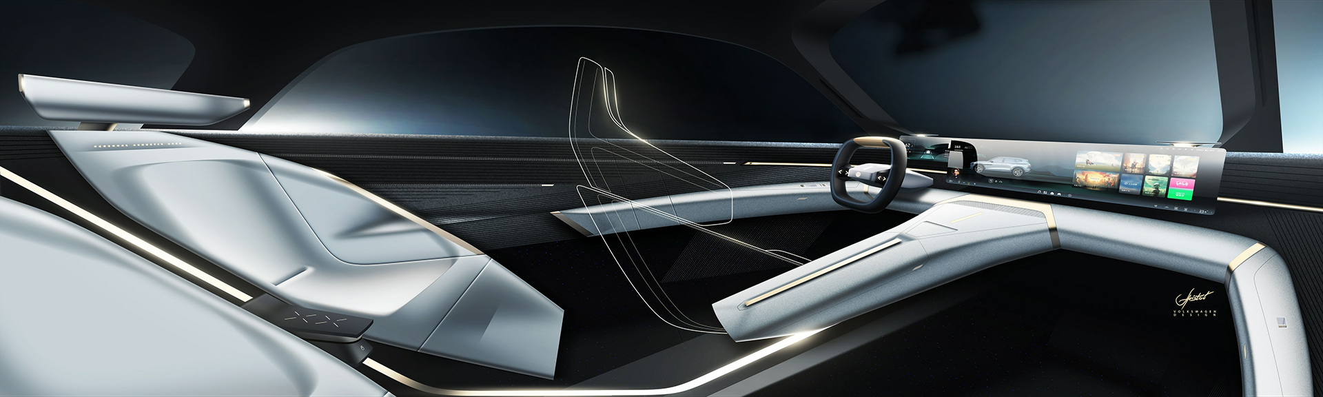 Volkswagen ID. EVO Concept, 2025 – Interior