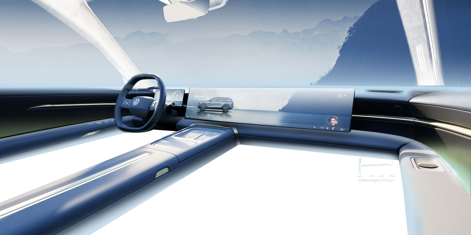 Volkswagen ID. EVO Concept, 2025 – Interior