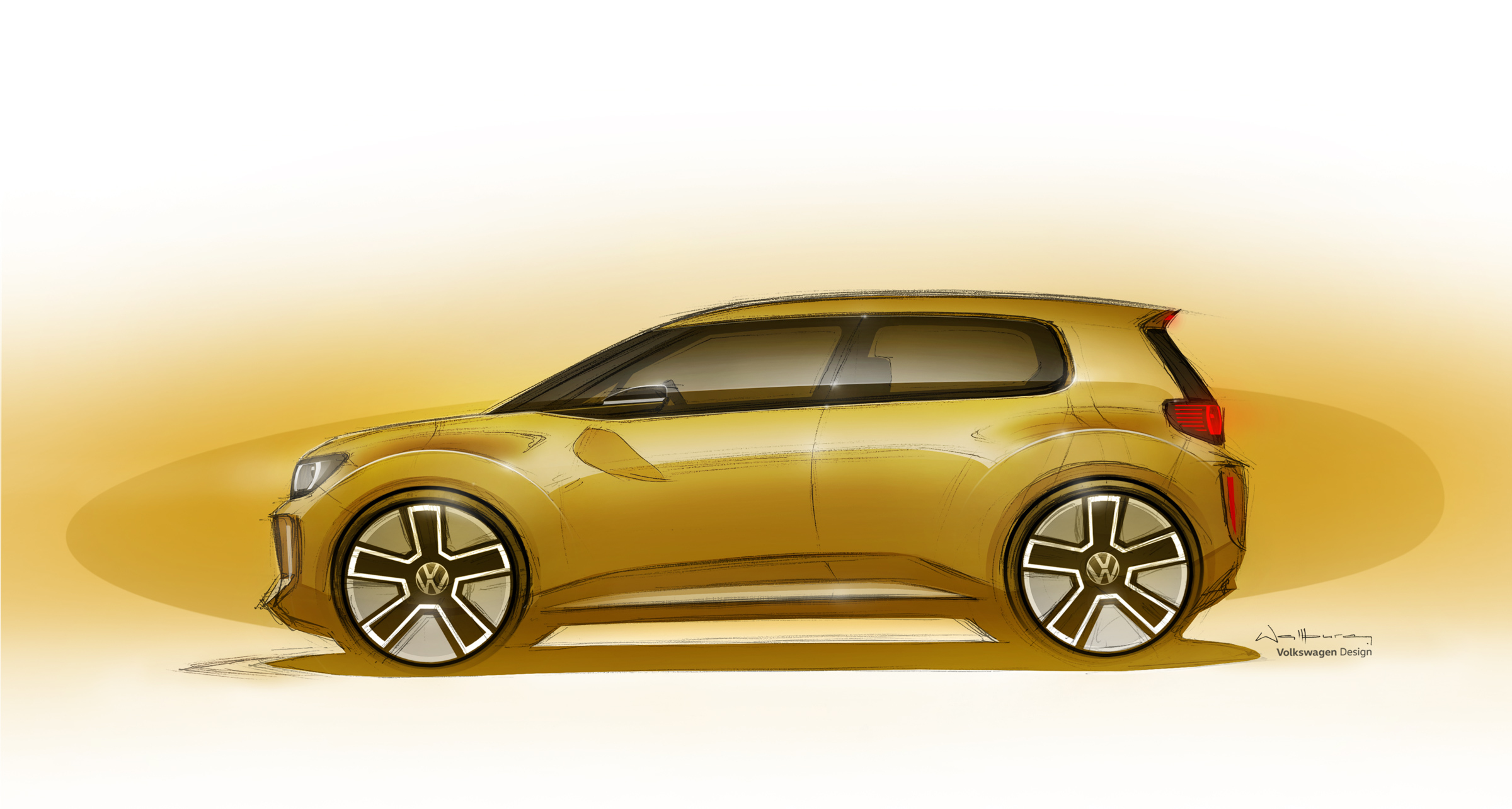 Volkswagen ID. EVERY1 Concept, 2025 – Design Sketch