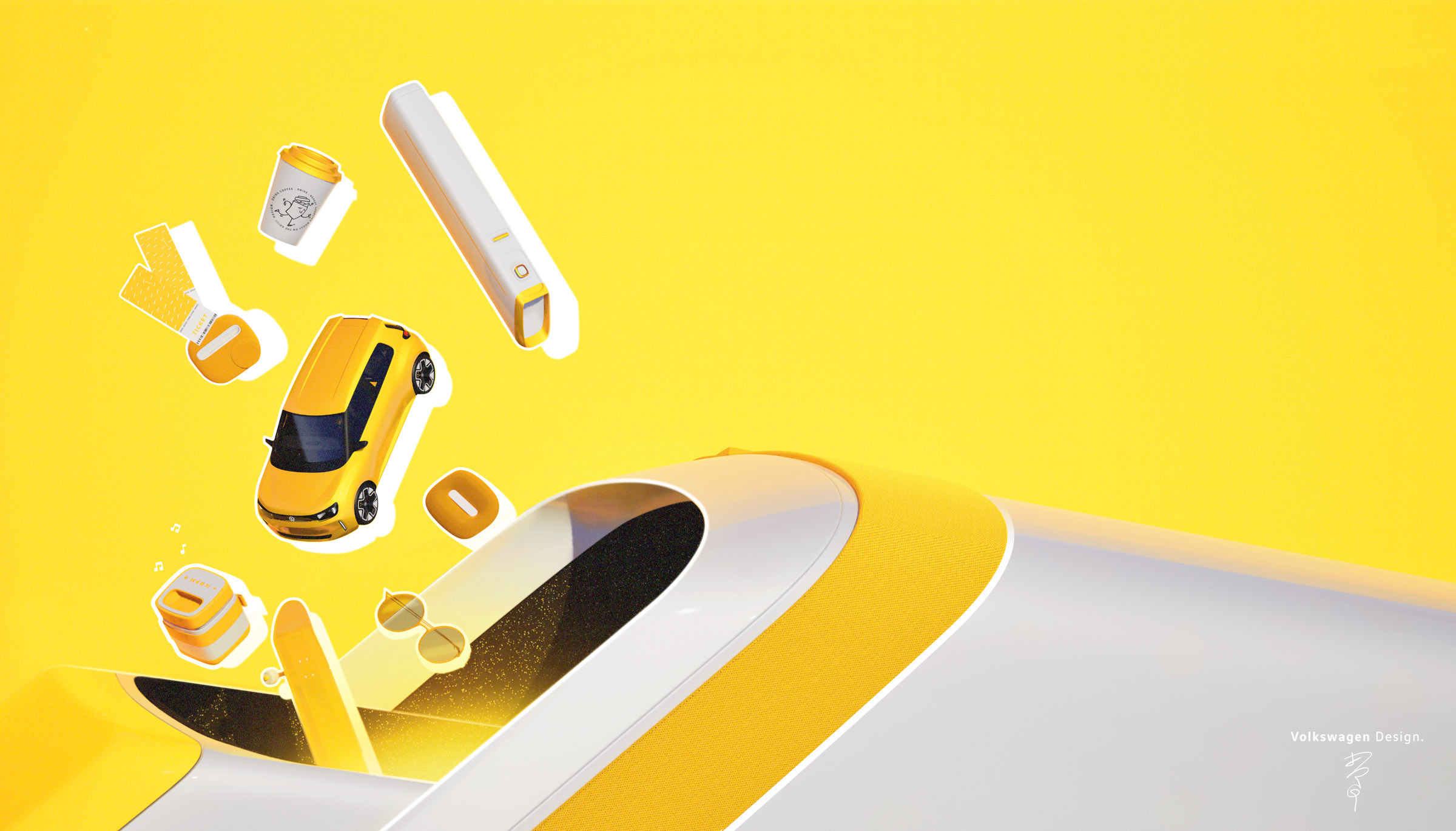 Volkswagen ID. EVERY1 Concept, 2025 – Design Sketch