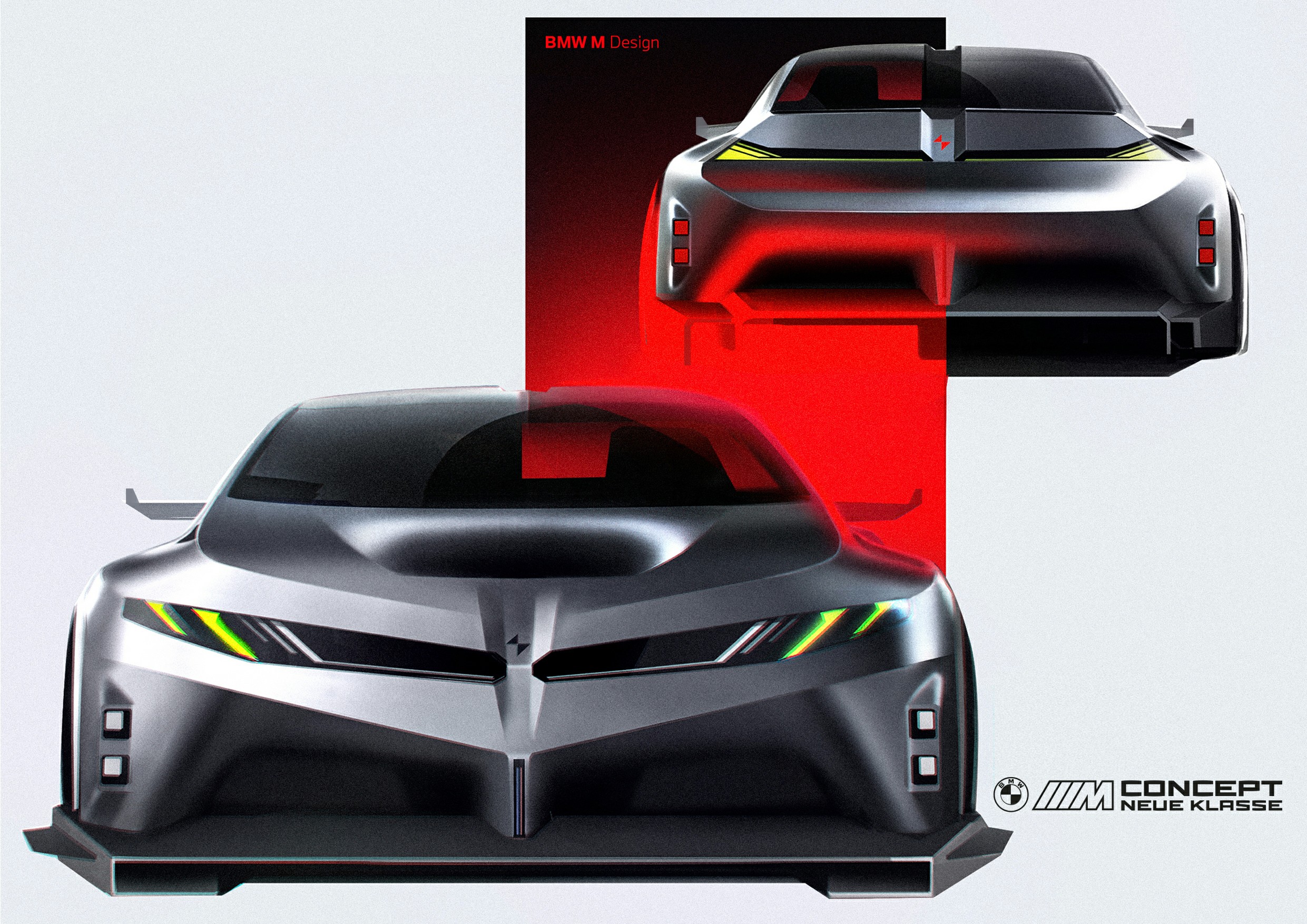 BMW M Concept Neue Klasse, 2026 – Design Sketch