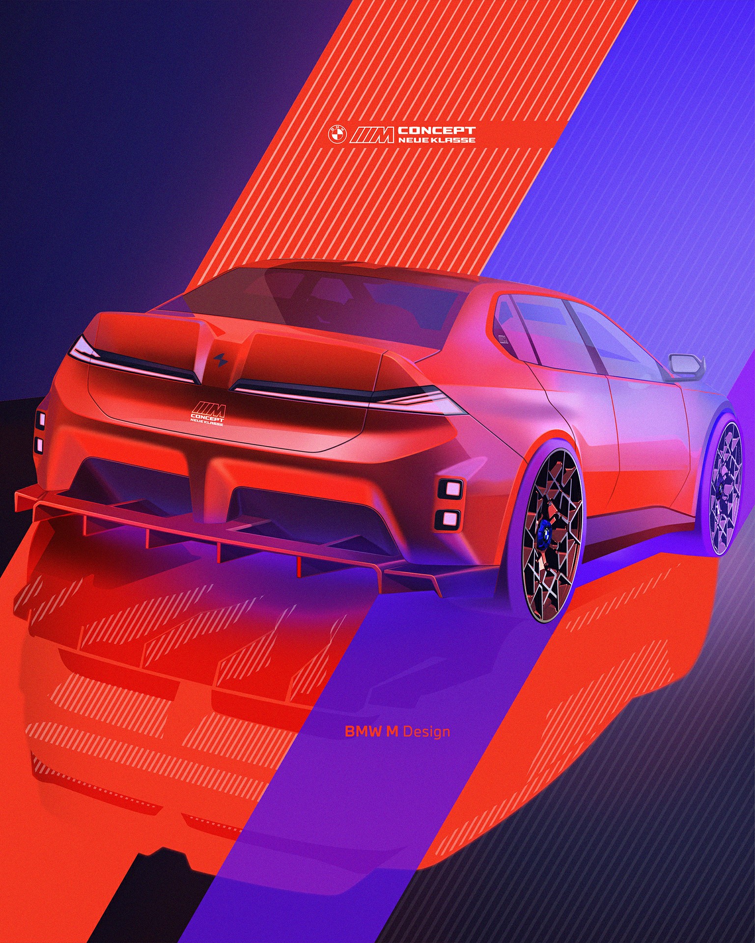 BMW M Concept Neue Klasse, 2026 – Design Sketch
