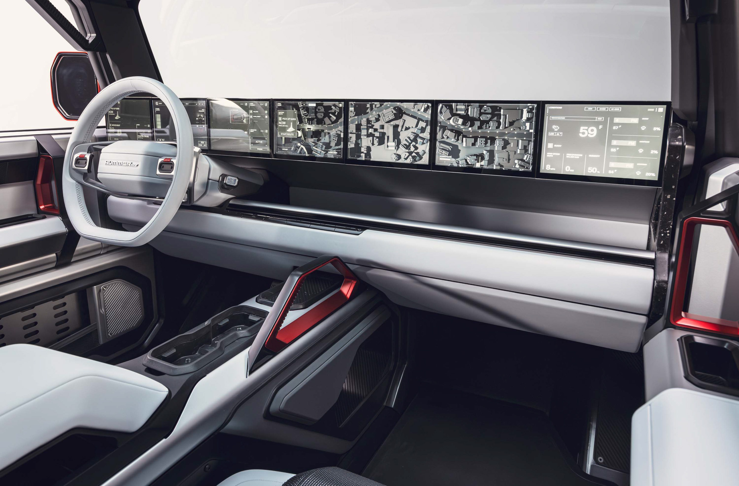 HUMMER X Truck Concept, 2026 – Interior