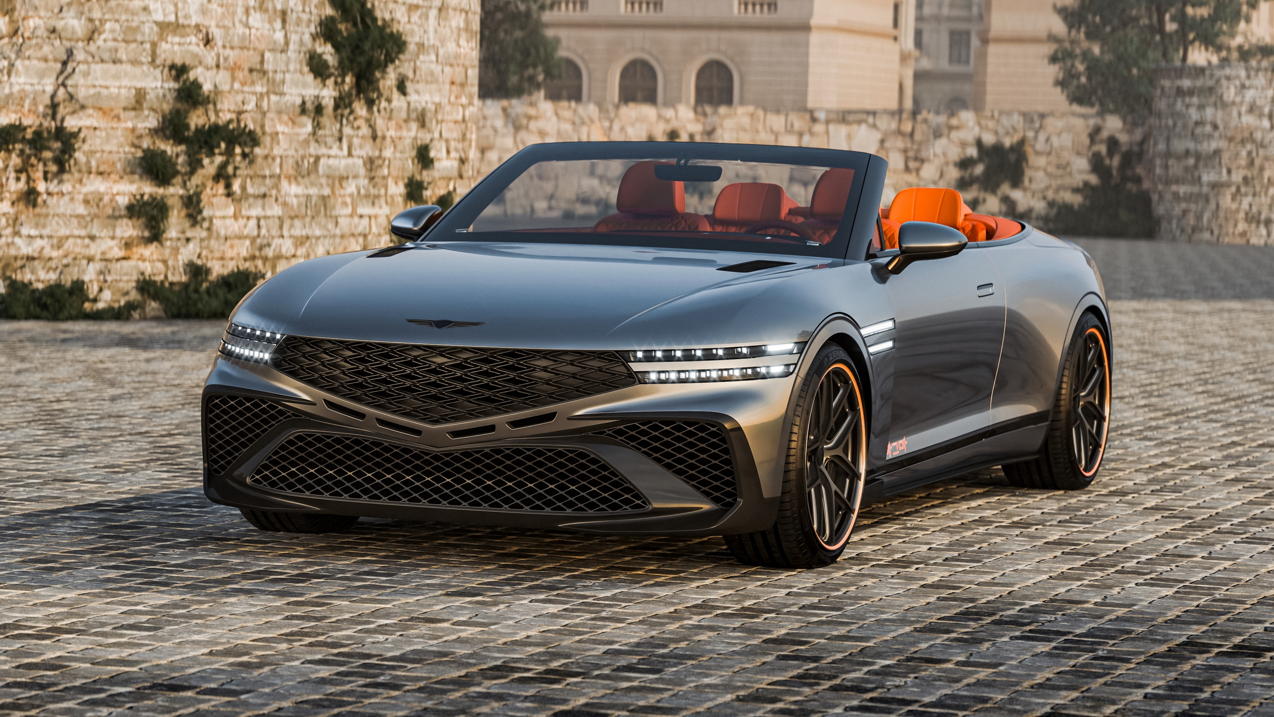 Genesis X Gran Convertible Liquid Titanium Concept, 2026