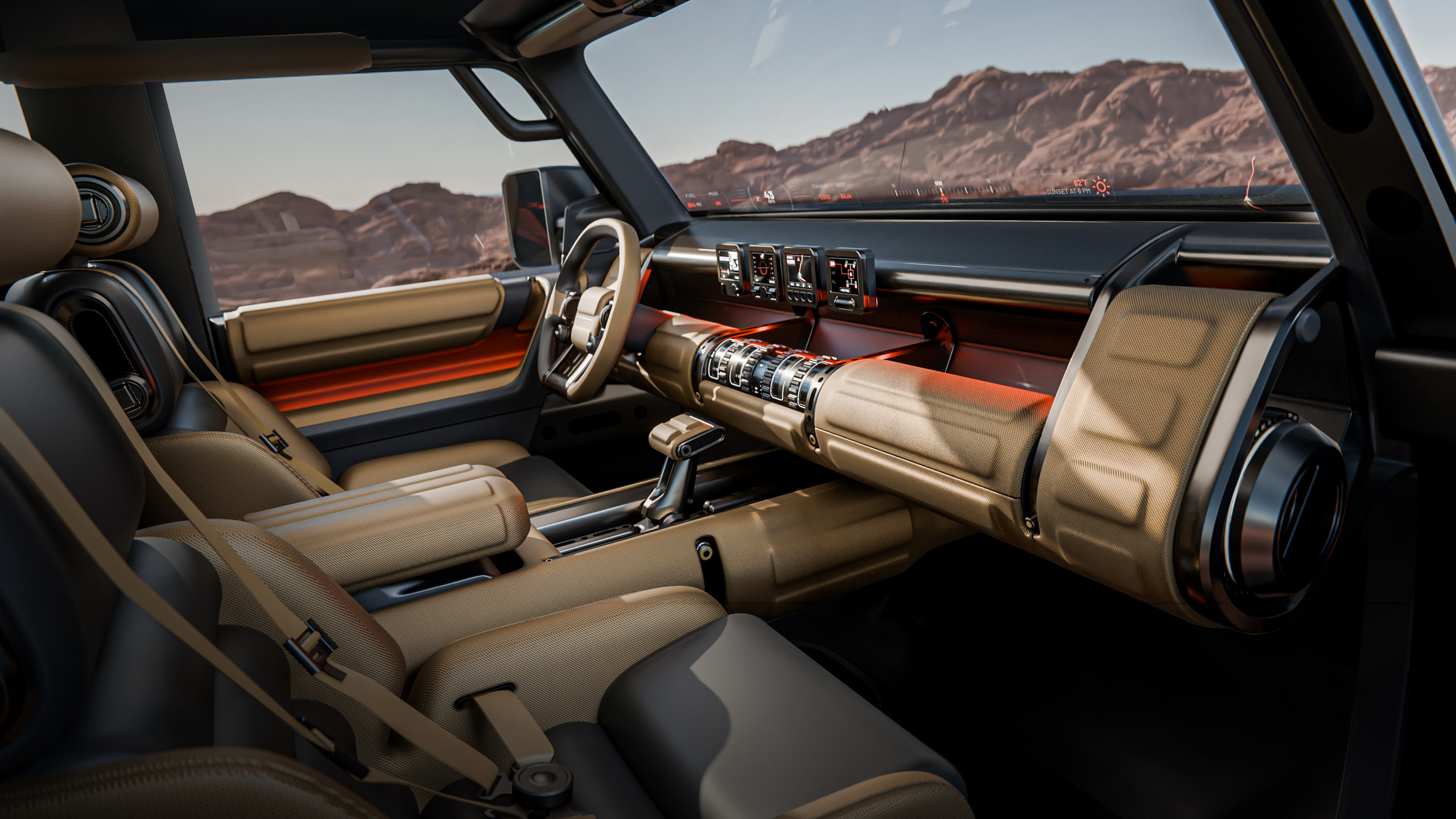 Hyundai Boulder Concept, 2026 – Interior