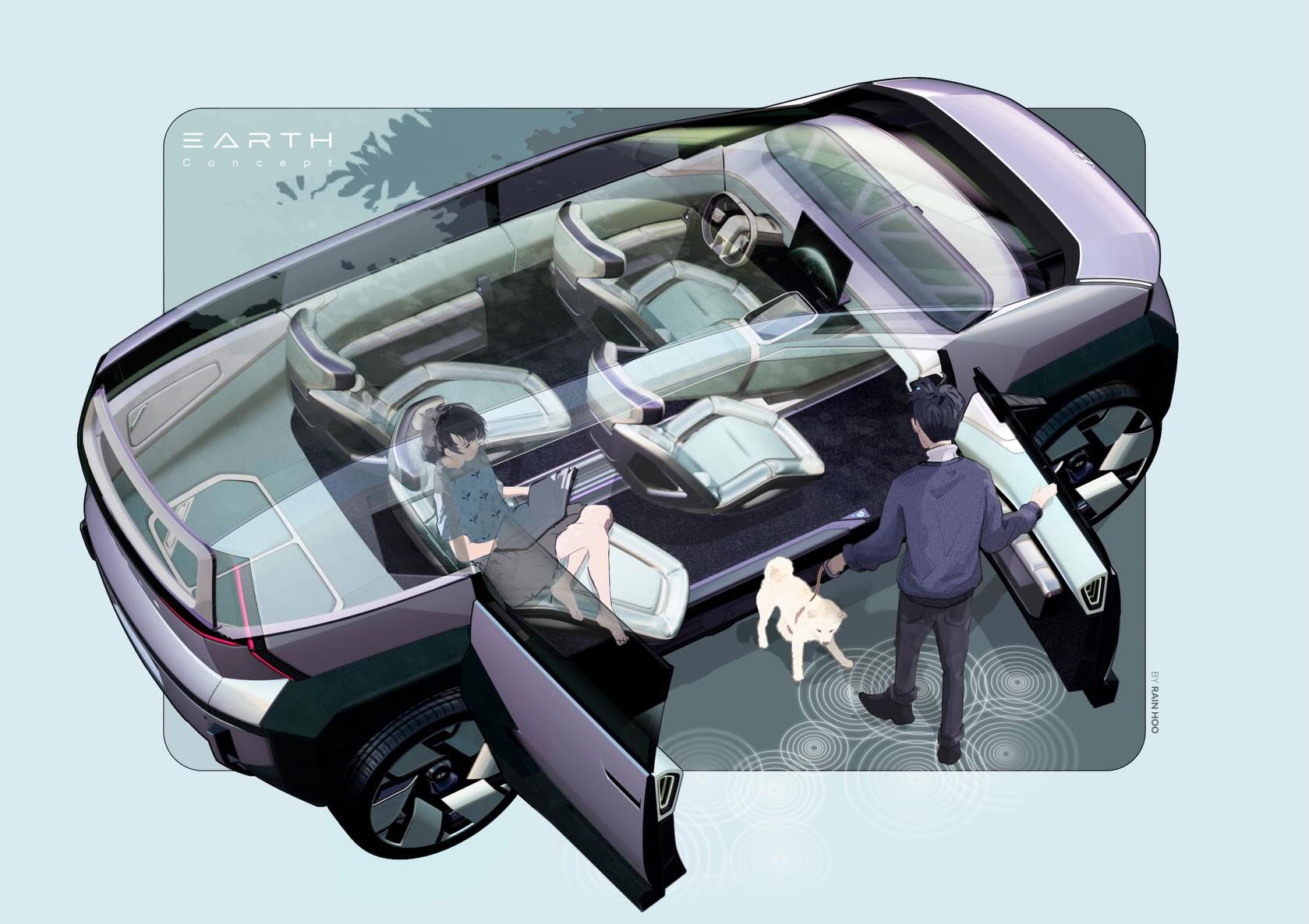Hyundai Earth Concept, 2026 – Design Sketch