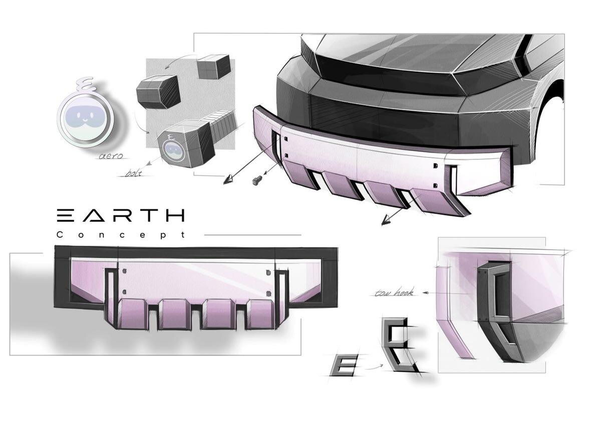 Hyundai Earth Concept, 2026 – Design Sketch