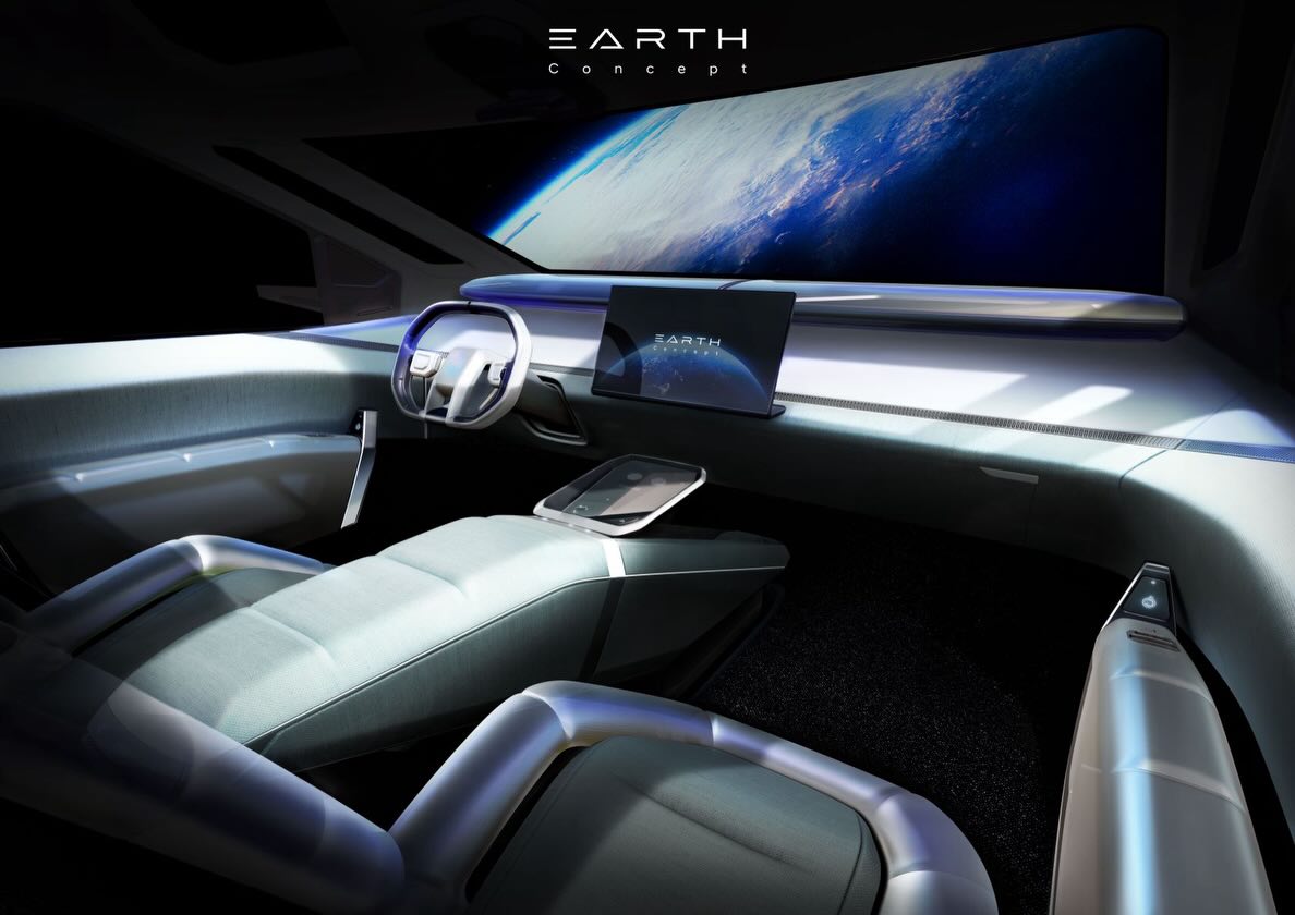 Hyundai Earth Concept, 2026 – Design Sketch – Interior