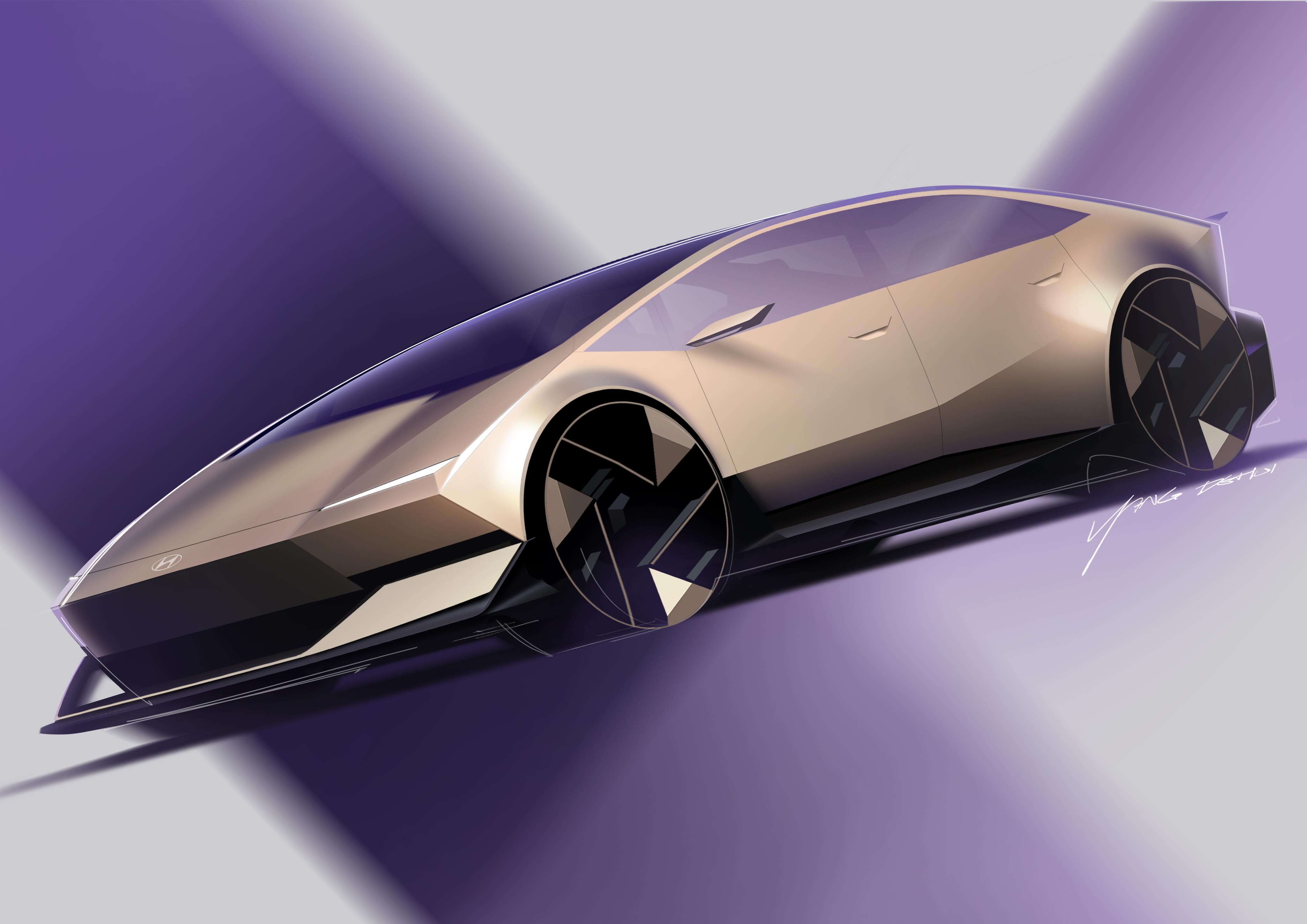 Hyundai Venus Concept, 2026 – Design Sketch