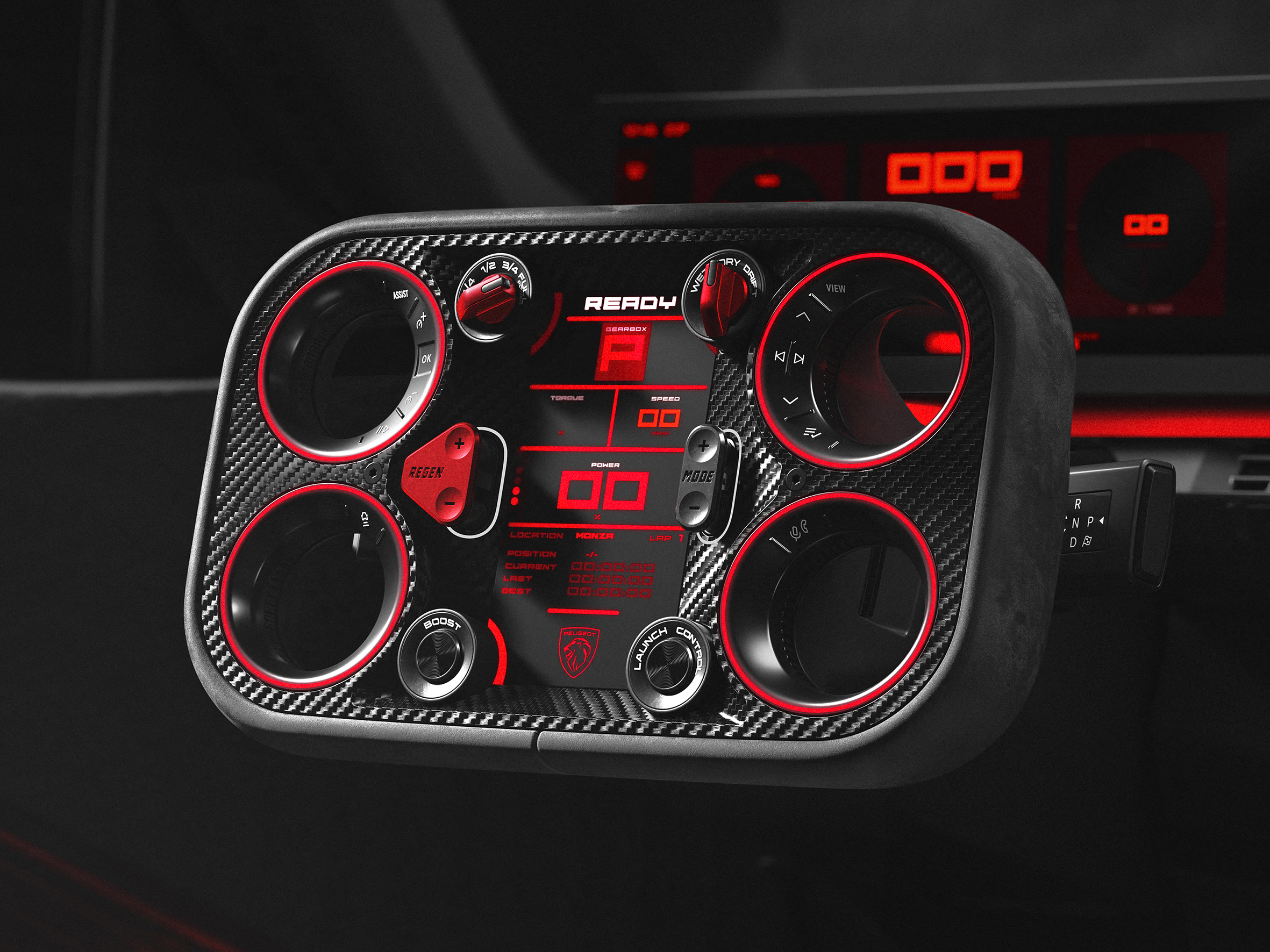 Peugeot E-T16 Concept, 2026 – Interior