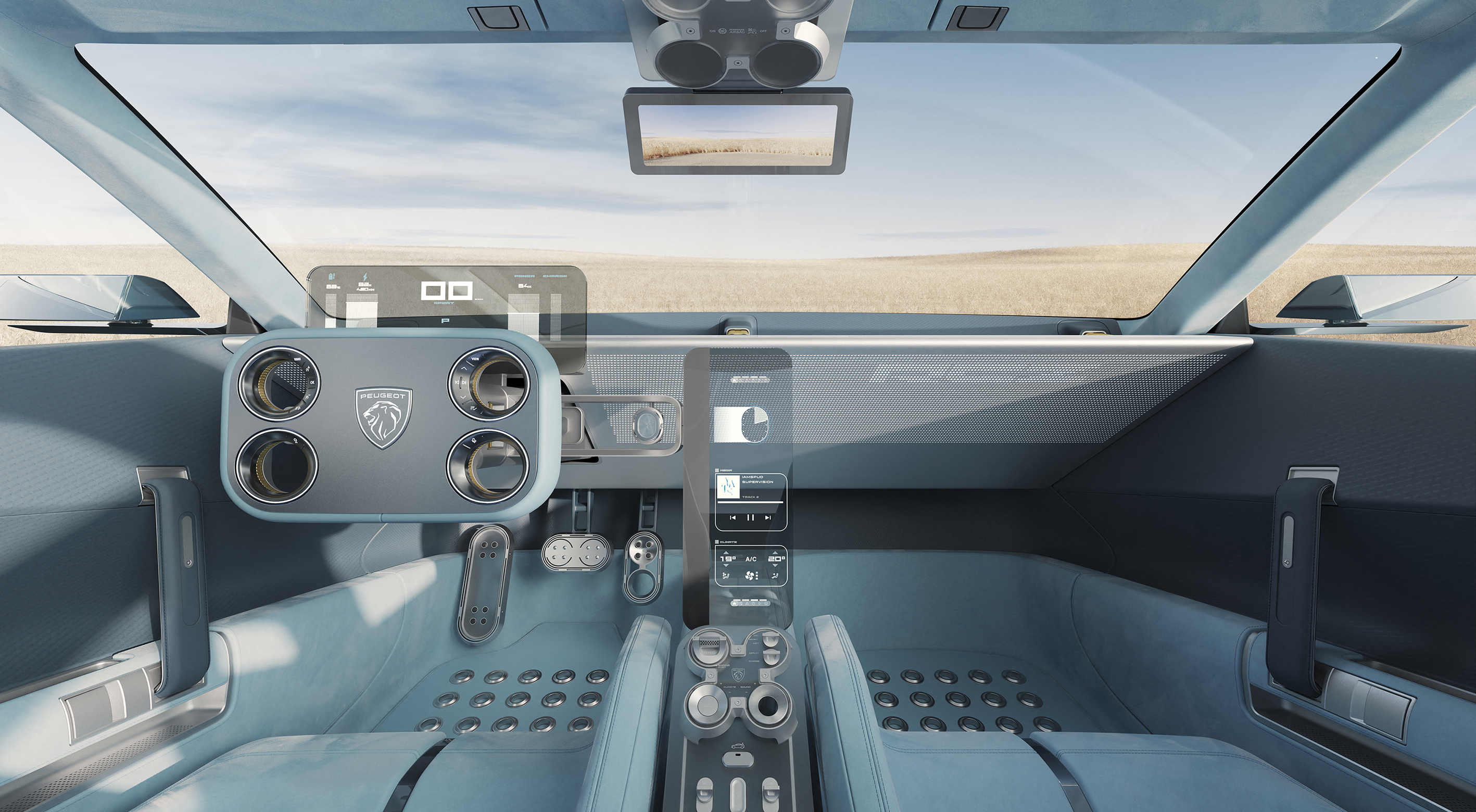 Peugeot RCZ Vision Concept, 2026 – Interior