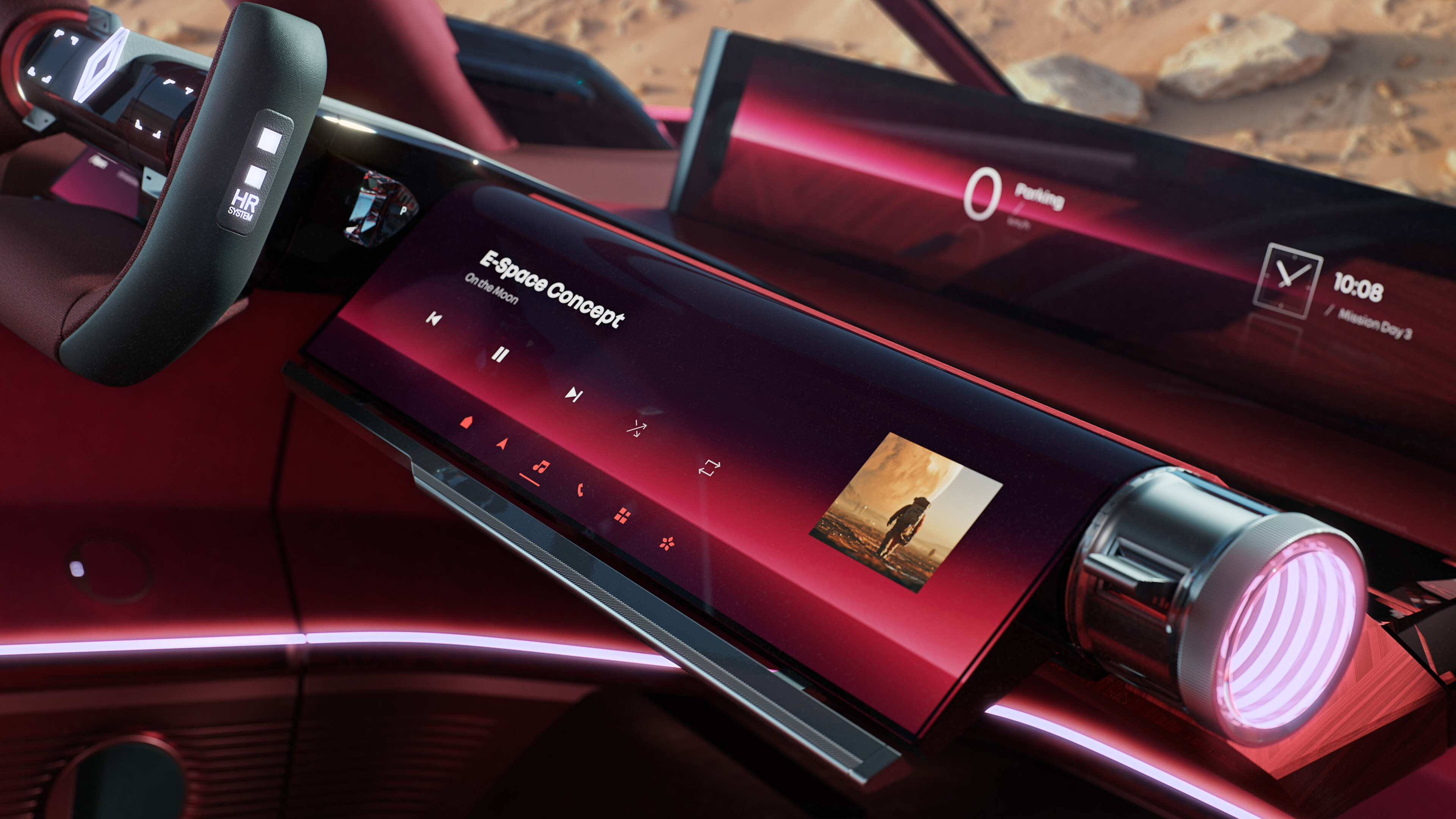 Renault E-Space Concept, 2026 – Interior
