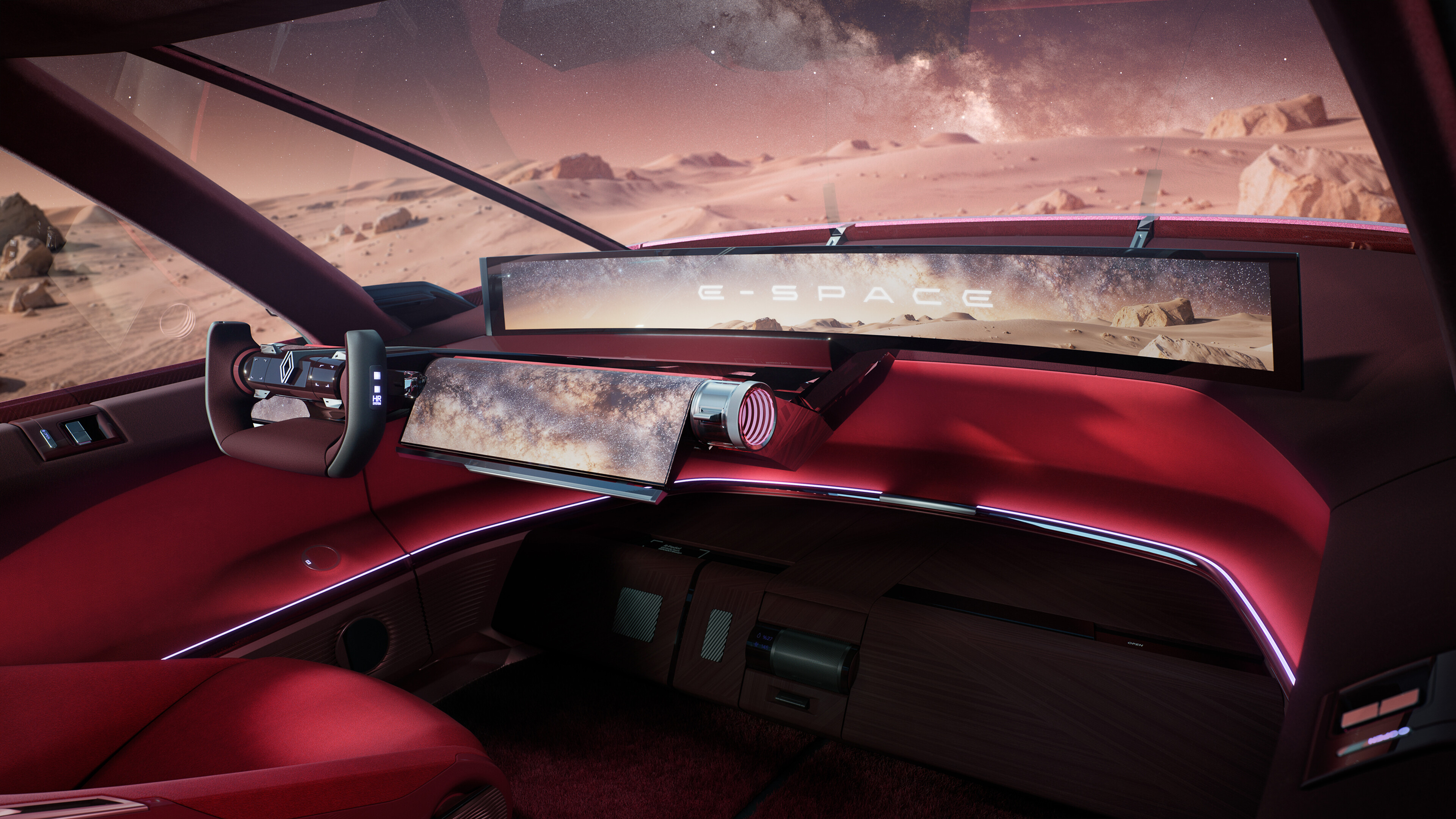 Renault E-Space Concept, 2026 – Interior