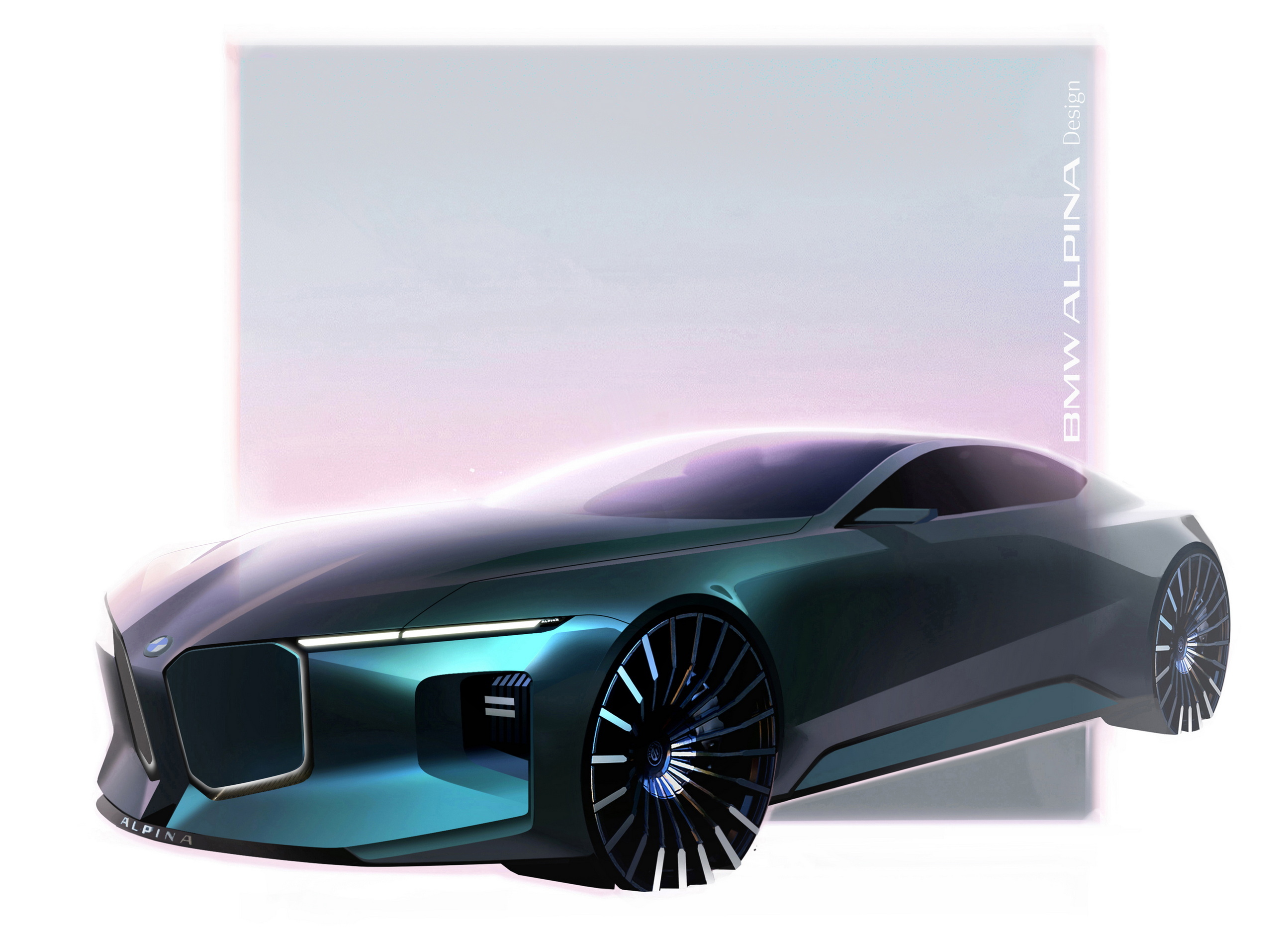 Vision BMW Alpina Concept, 2026 – Design Sketch