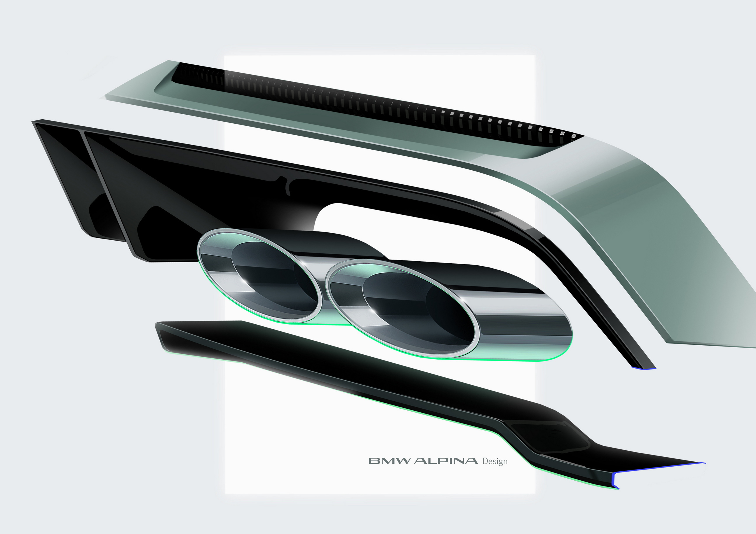 Vision BMW Alpina Concept, 2026 – Design Sketch