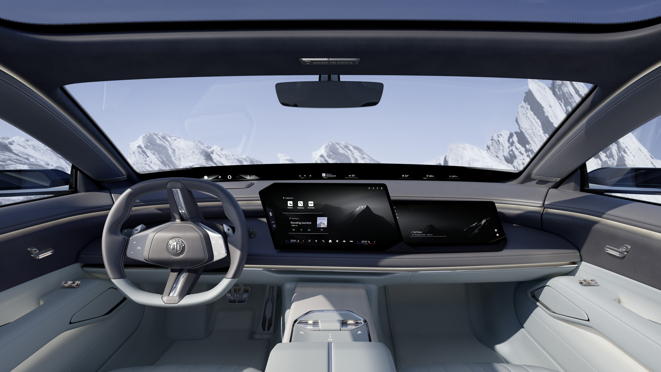 Vision BMW Alpina Concept, 2026 – Interior