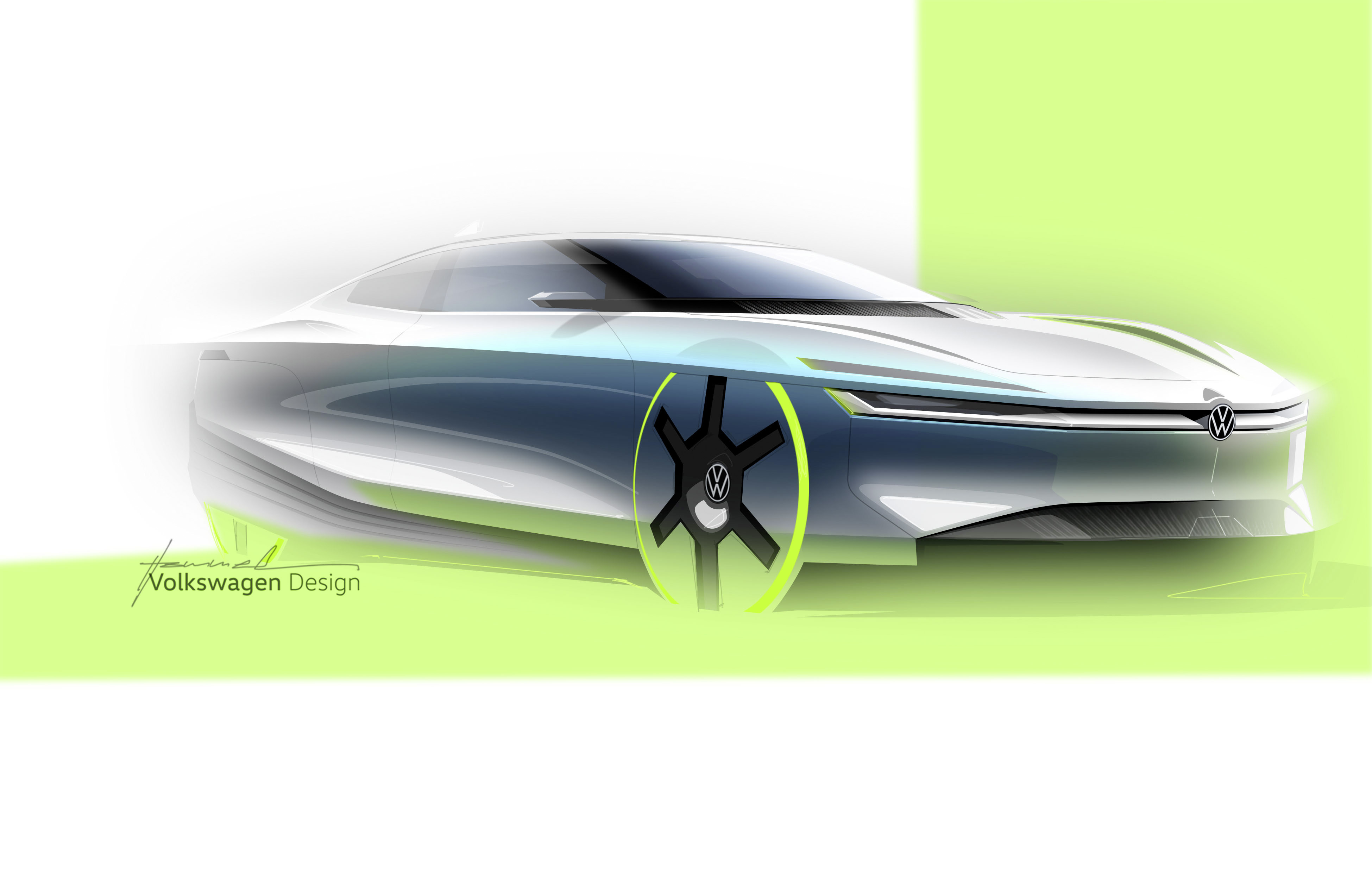 Volkswagen Mission Efficiency Concept, 2026 – Design Sketch
