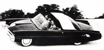 Ford X-100 – on the Test Track, Dearborn, Michigan, August, 1953
