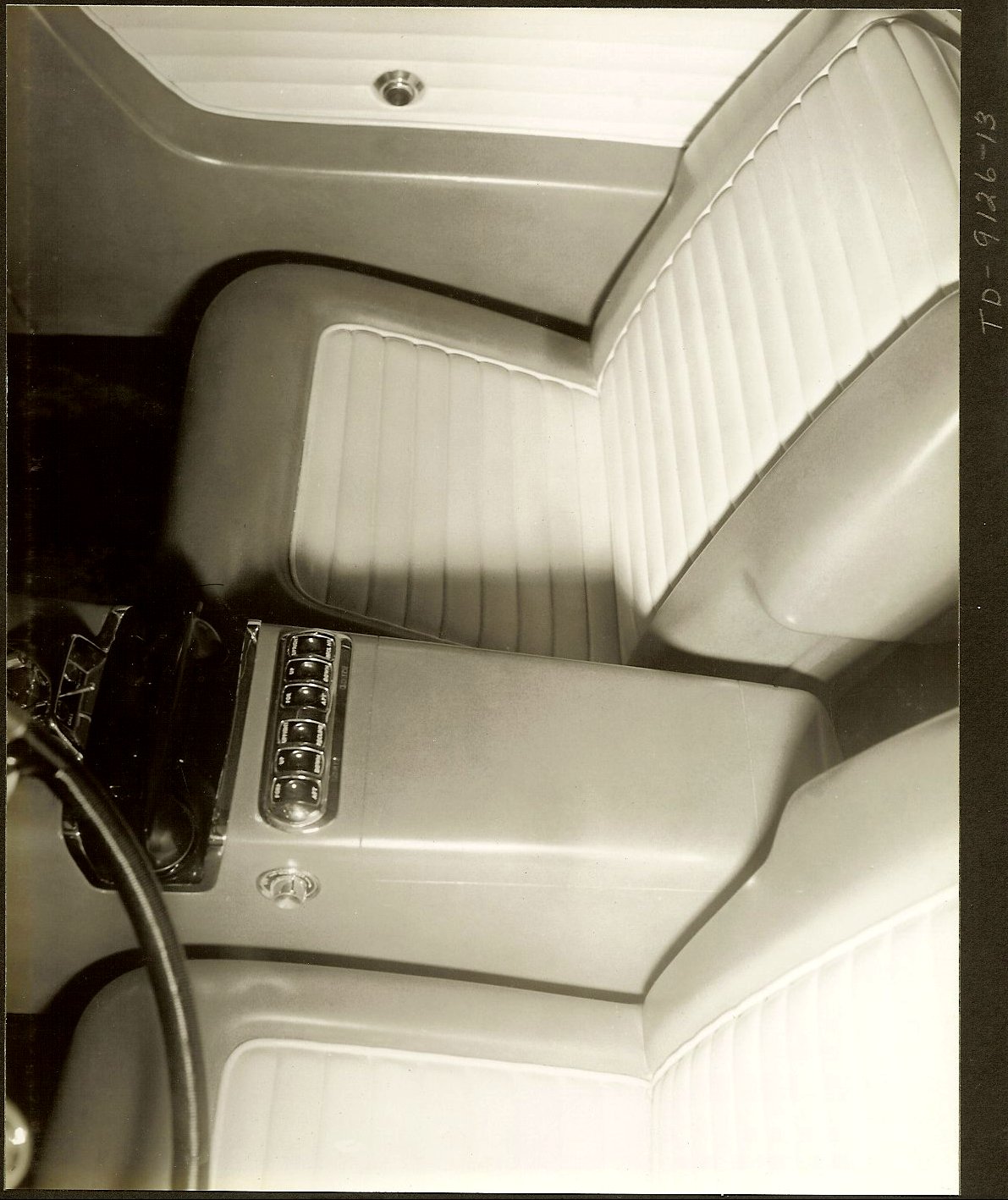 Lincoln XL-500, 1953 - Interior