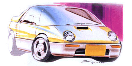 AZ550 Sports - Design Sketch