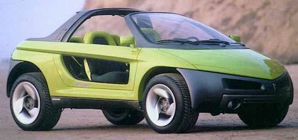 Accessories for the Pontiac Stinger included a camp stove, a vacuum, and, remarkably, a picnic table.