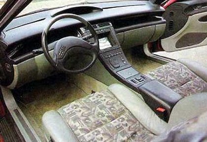 Citroen Activa II Concept, 1990 - Interior