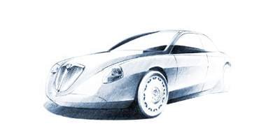 Lancia Dialogos, 1998 - Design Sketch