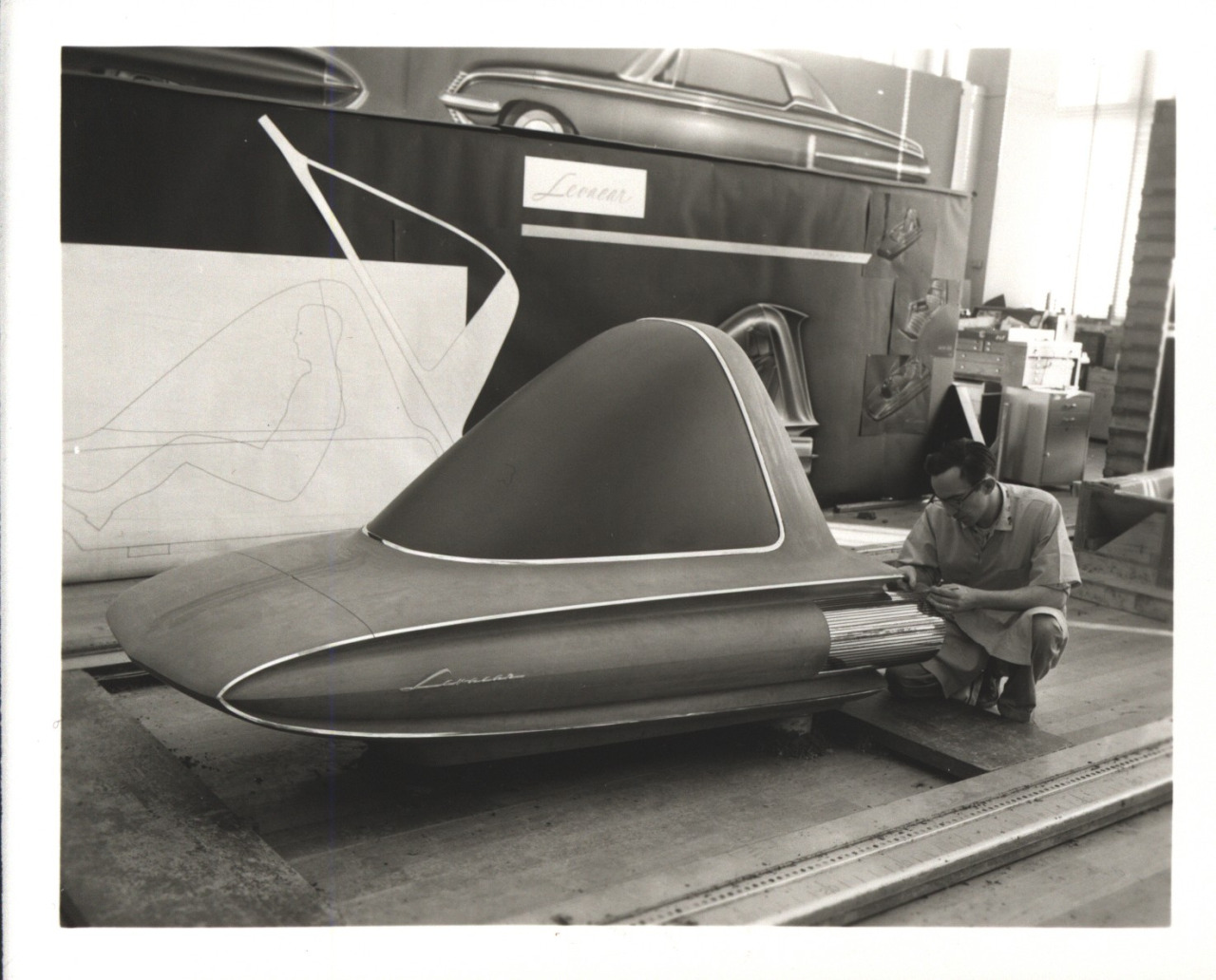 Ford Concept Levacar Brochure, 1959