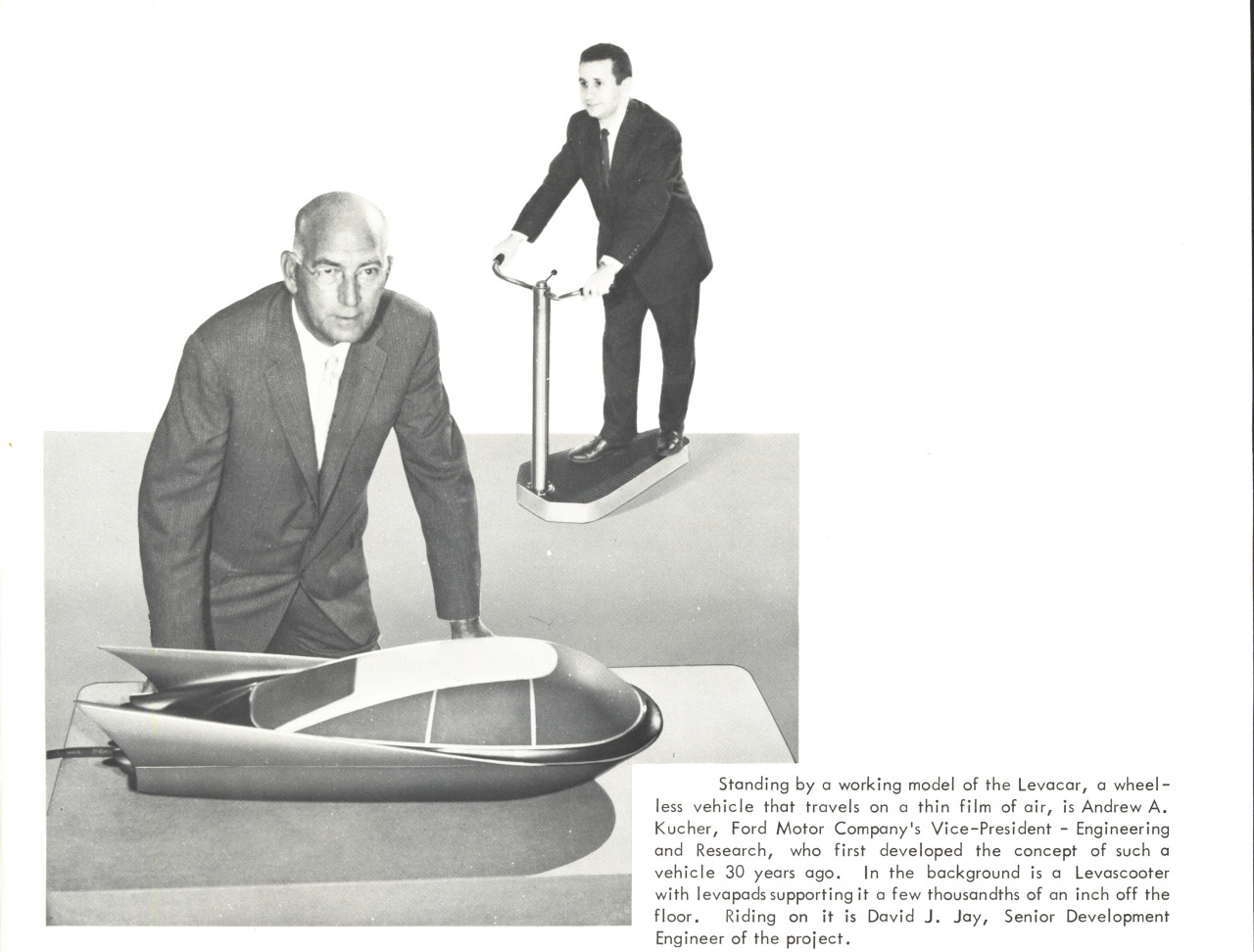 Ford Concept Levacar Brochure, 1959