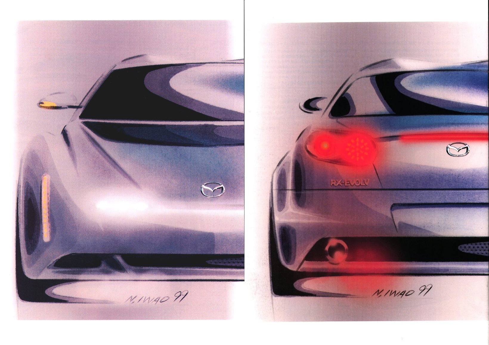 Mazda RX-Evolv, 1999 - Press Information