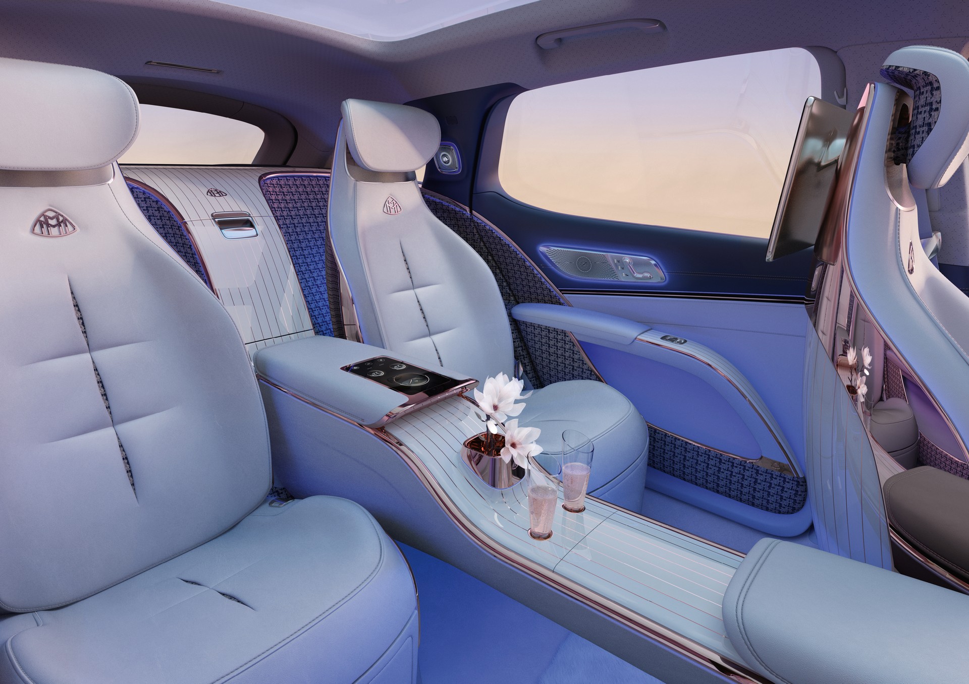 Mercedes-Maybach EQS Concept, 2021 – Interior