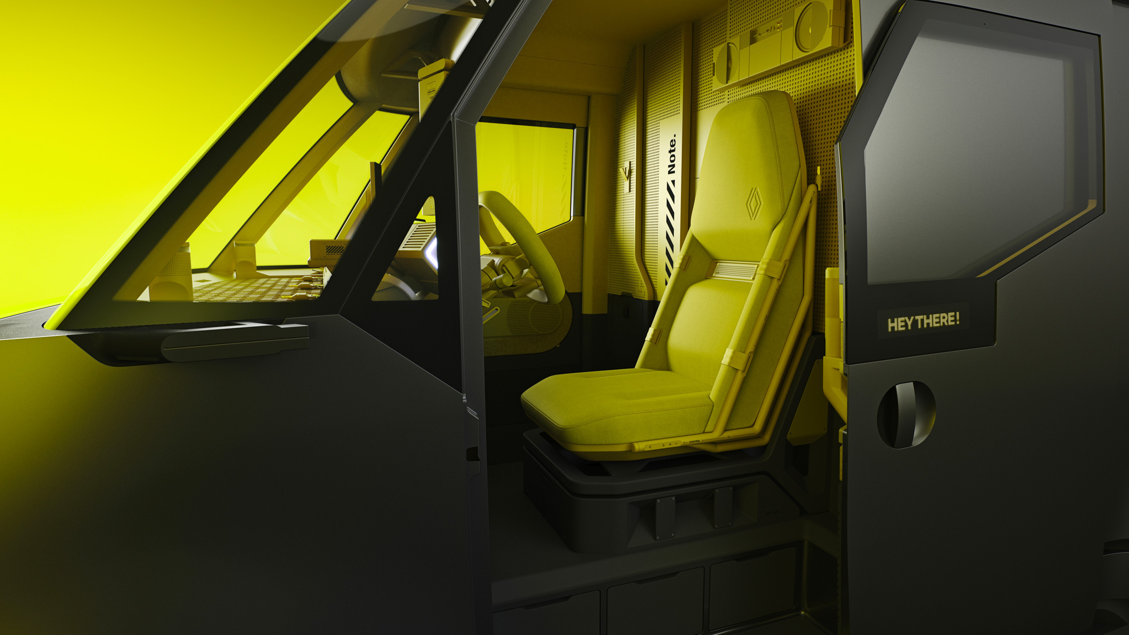 Renault Estafette Concept, 2024 – Interior