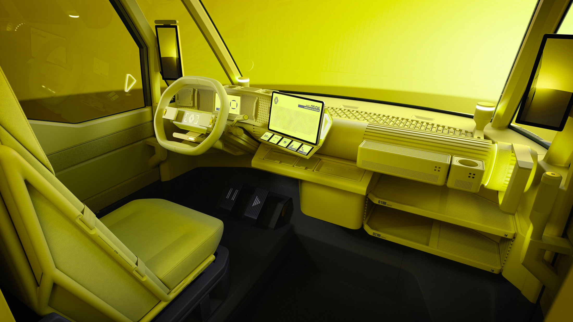 Renault Estafette Concept, 2024 – Interior