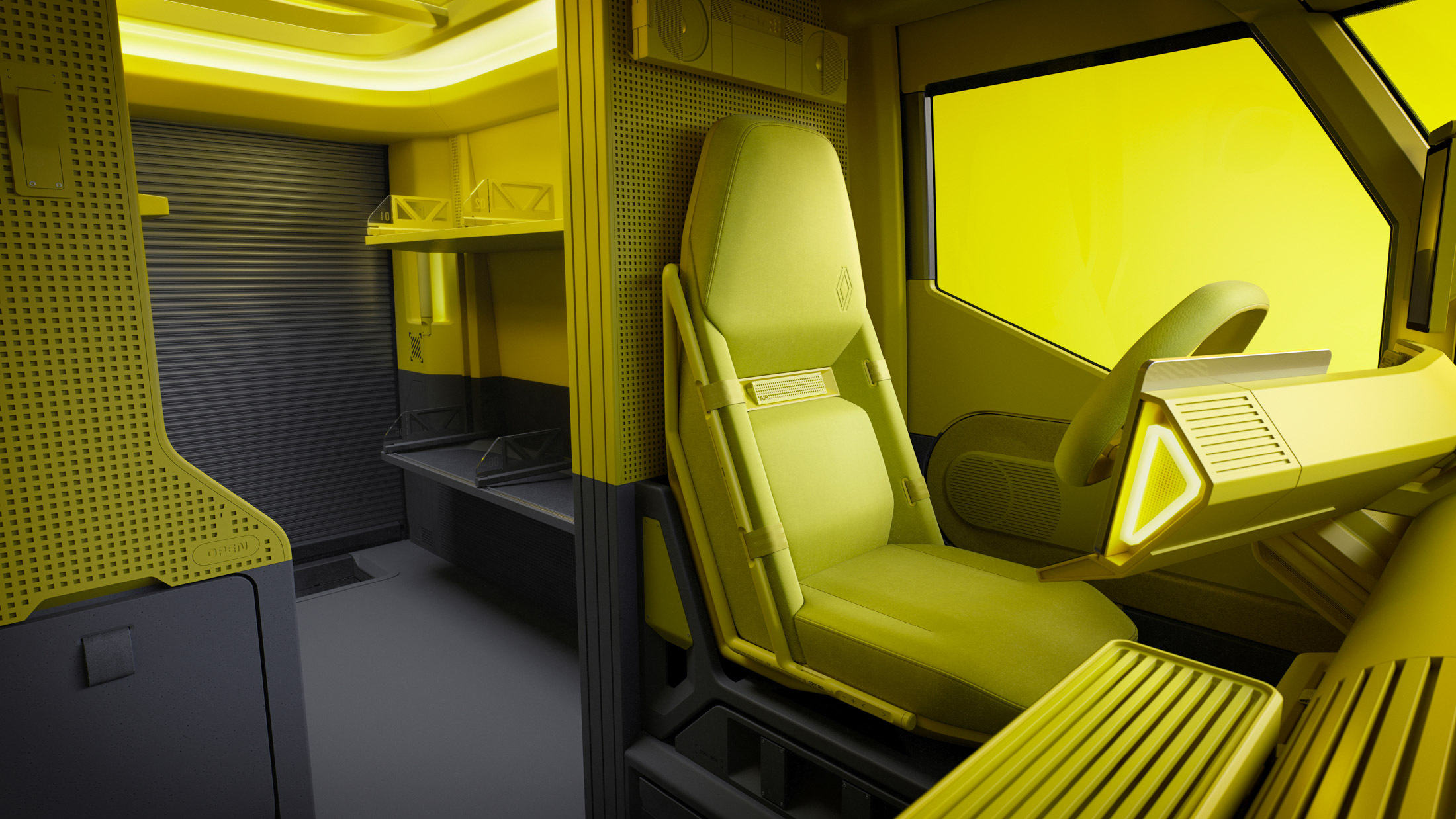 Renault Estafette Concept, 2024 – Interior