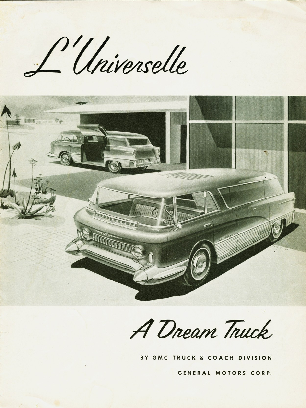 GMC L'Universelle Experimental Truck, 1955