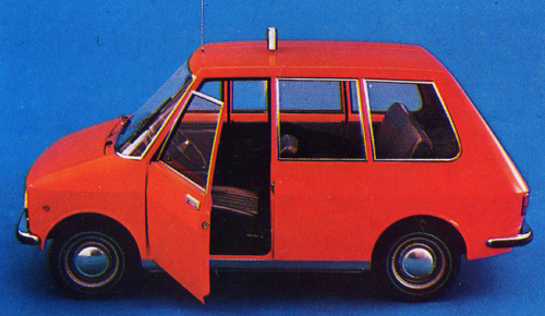 Fiat City Taxi Prototyp, 1968