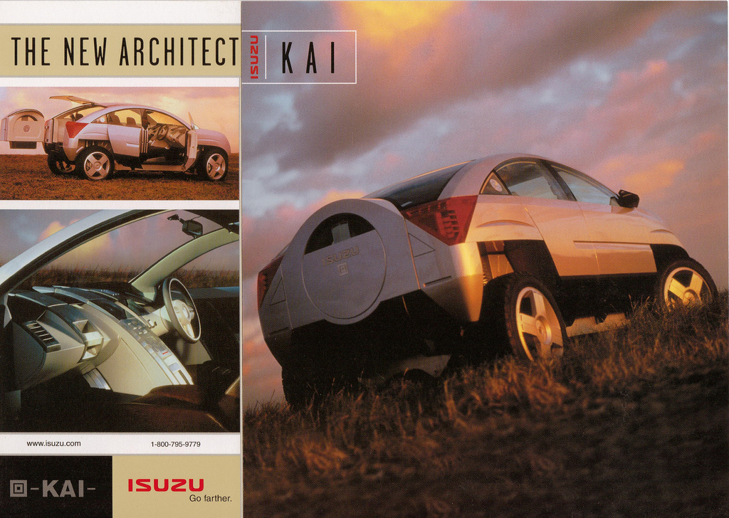 Isuzu Kai Concept, 1999 - Brochure