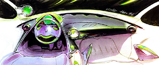 Honda J-VX/GRX Concept - Design Sketch