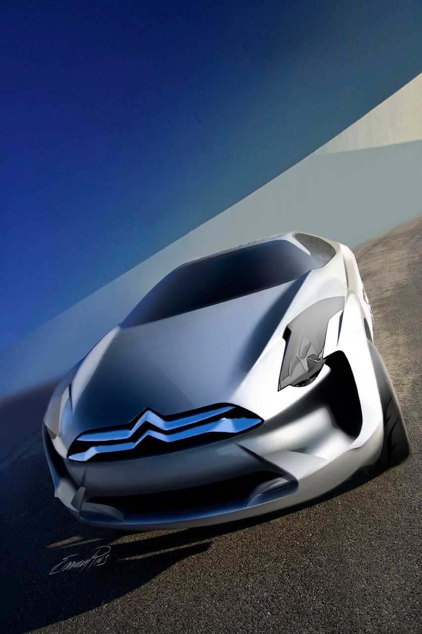 Citroen Hypnos Concept, 2008 - Design Sketch