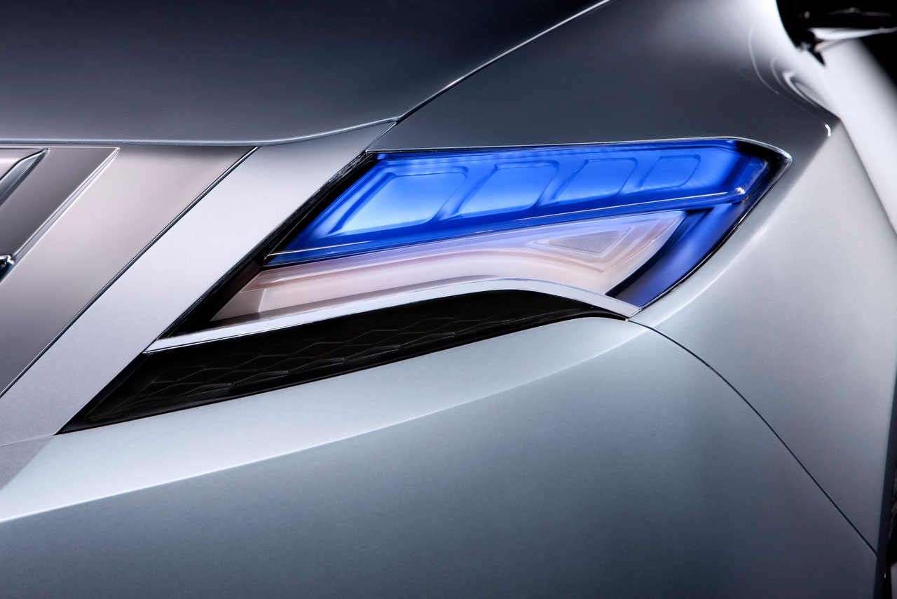 Acura ZDX Concept Headlight On