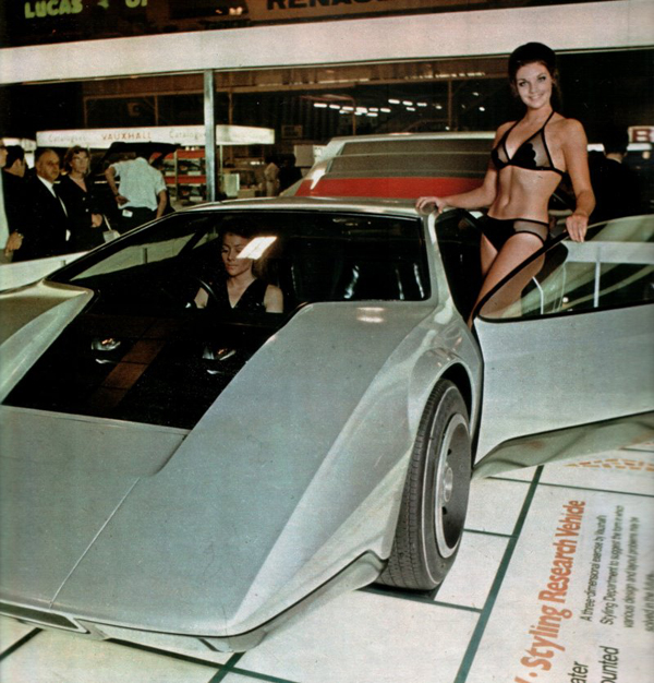 Vauxhall SRV exhibited in London in October 1970