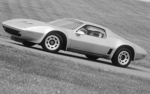 Chevrolet Corvette XP-895, all-aluminum body by Reynolds Metal Company, 1973