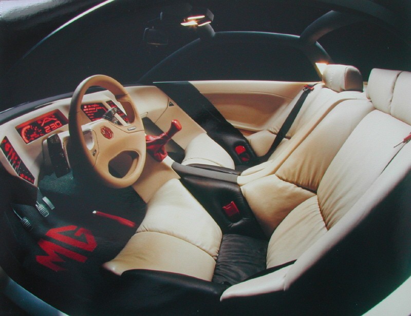 MG EX-E Concept, 1985 - Interior